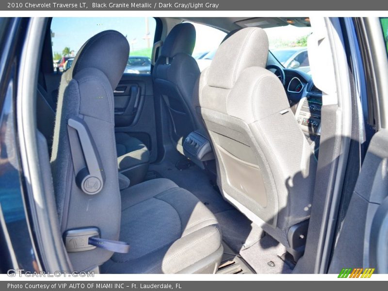 Black Granite Metallic / Dark Gray/Light Gray 2010 Chevrolet Traverse LT