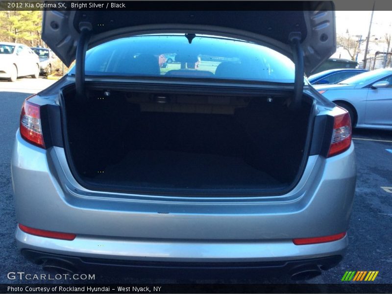 Bright Silver / Black 2012 Kia Optima SX