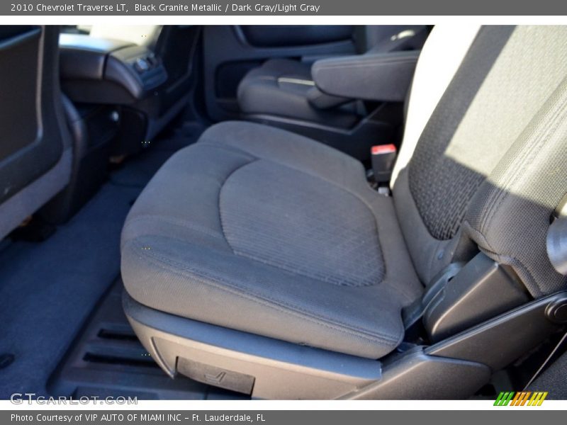 Black Granite Metallic / Dark Gray/Light Gray 2010 Chevrolet Traverse LT