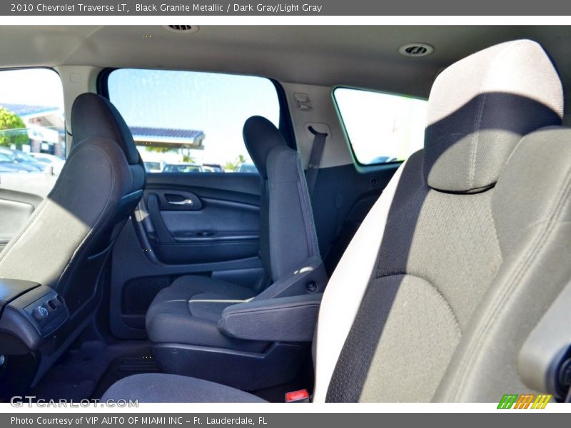 Black Granite Metallic / Dark Gray/Light Gray 2010 Chevrolet Traverse LT
