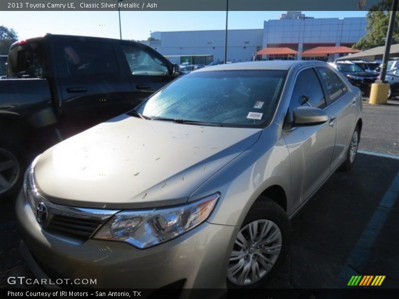 Classic Silver Metallic / Ash 2013 Toyota Camry LE