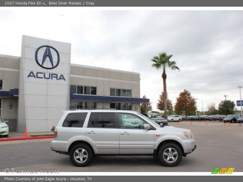 Billet Silver Metallic / Gray 2007 Honda Pilot EX-L