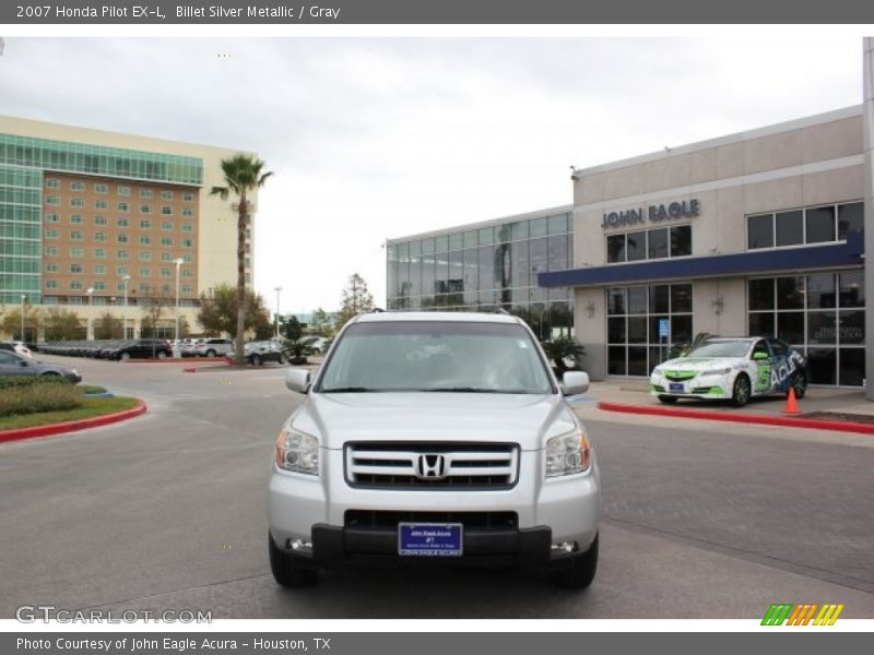 Billet Silver Metallic / Gray 2007 Honda Pilot EX-L