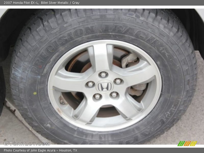 Billet Silver Metallic / Gray 2007 Honda Pilot EX-L