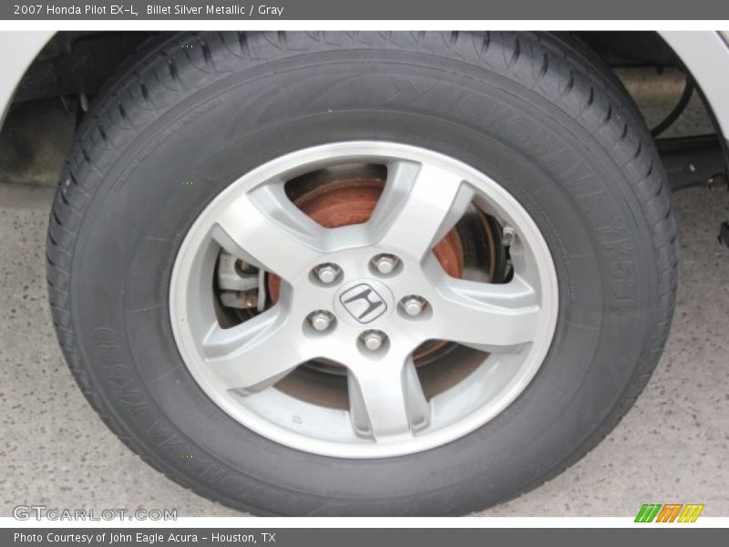 Billet Silver Metallic / Gray 2007 Honda Pilot EX-L