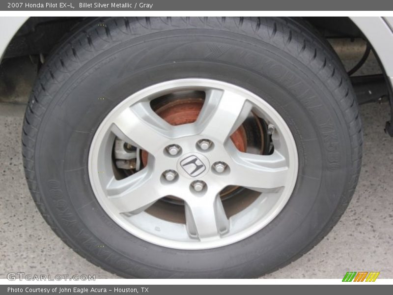 Billet Silver Metallic / Gray 2007 Honda Pilot EX-L