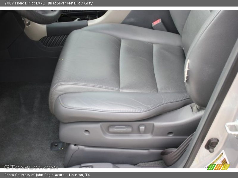 Billet Silver Metallic / Gray 2007 Honda Pilot EX-L