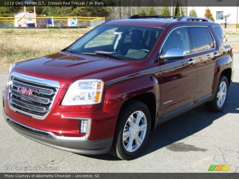 Crimson Red Tintcoat / Jet Black 2016 GMC Terrain SLT