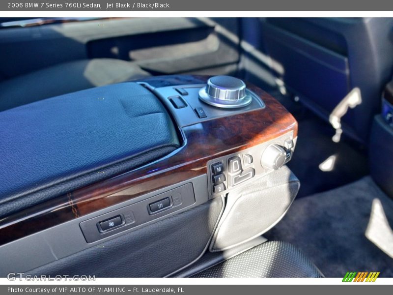 Jet Black / Black/Black 2006 BMW 7 Series 760Li Sedan