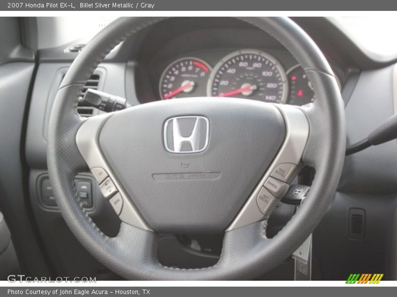 Billet Silver Metallic / Gray 2007 Honda Pilot EX-L