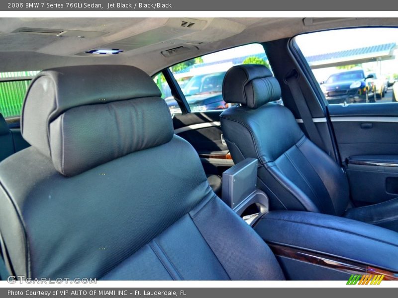 Jet Black / Black/Black 2006 BMW 7 Series 760Li Sedan
