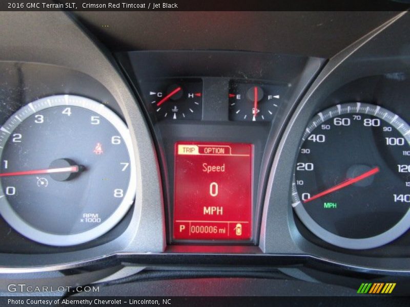 Crimson Red Tintcoat / Jet Black 2016 GMC Terrain SLT