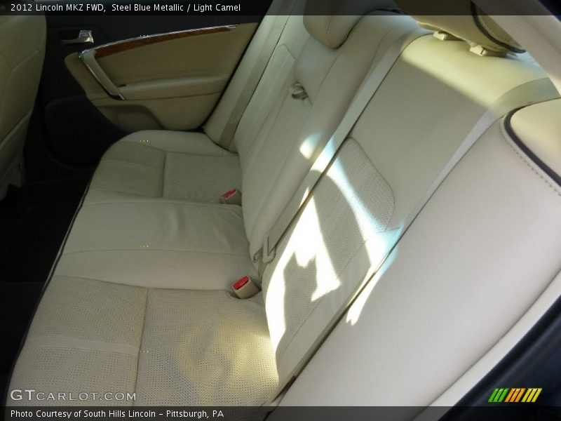 Steel Blue Metallic / Light Camel 2012 Lincoln MKZ FWD