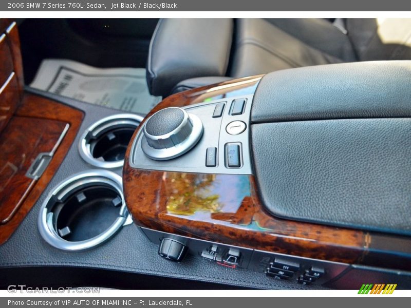 Jet Black / Black/Black 2006 BMW 7 Series 760Li Sedan