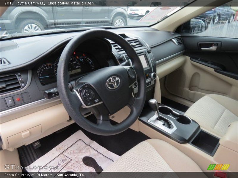 Classic Silver Metallic / Ash 2013 Toyota Camry LE