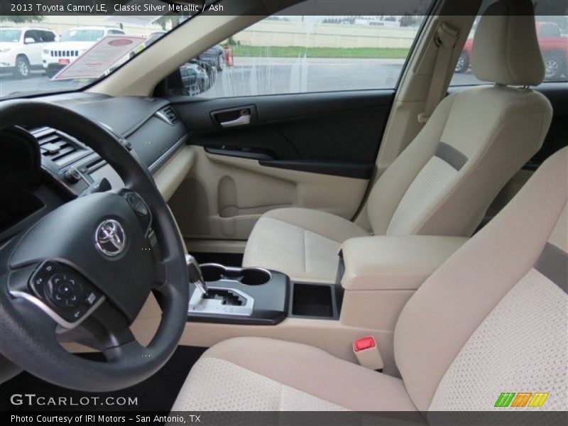 Classic Silver Metallic / Ash 2013 Toyota Camry LE