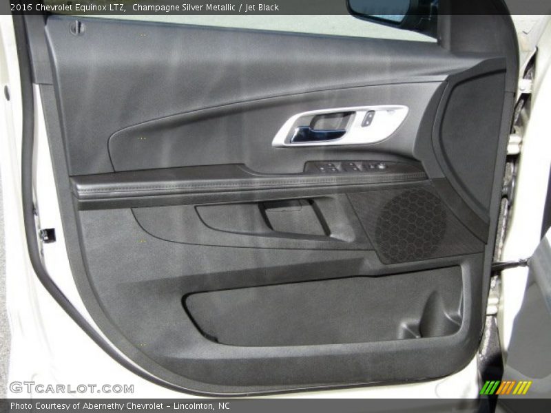 Champagne Silver Metallic / Jet Black 2016 Chevrolet Equinox LTZ