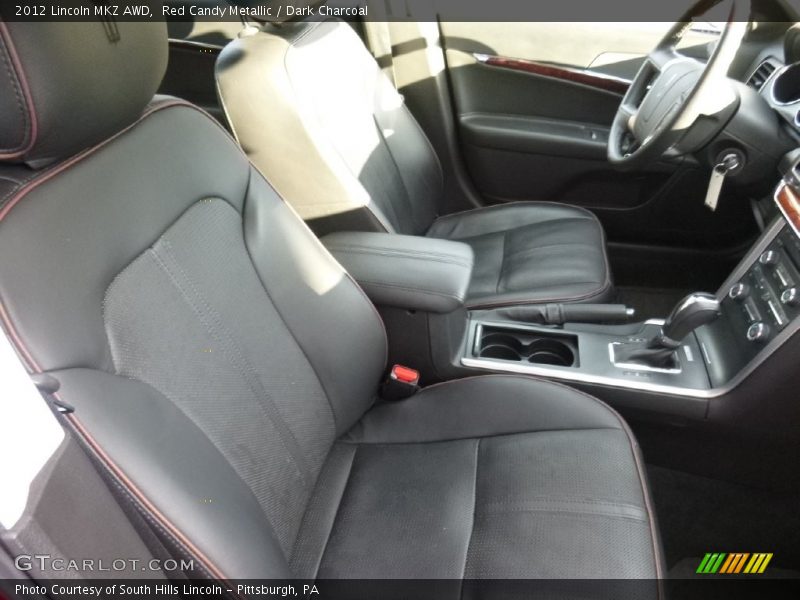 Red Candy Metallic / Dark Charcoal 2012 Lincoln MKZ AWD