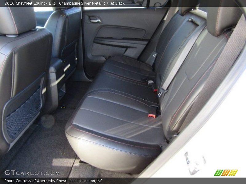 Champagne Silver Metallic / Jet Black 2016 Chevrolet Equinox LTZ