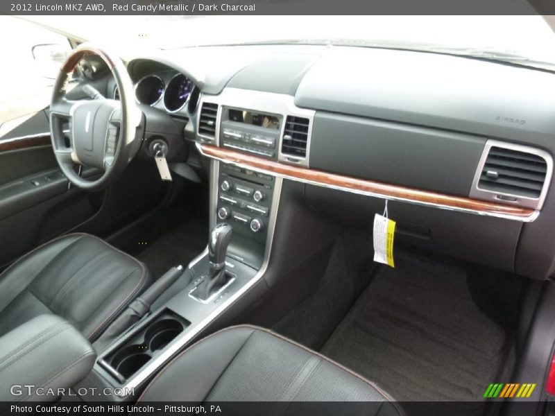 Red Candy Metallic / Dark Charcoal 2012 Lincoln MKZ AWD