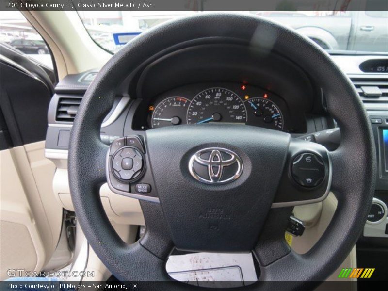 Classic Silver Metallic / Ash 2013 Toyota Camry LE