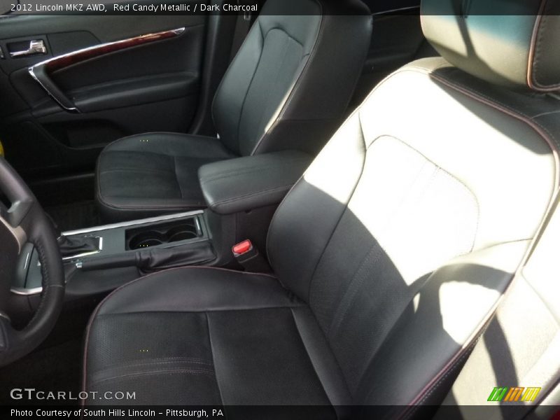 Red Candy Metallic / Dark Charcoal 2012 Lincoln MKZ AWD