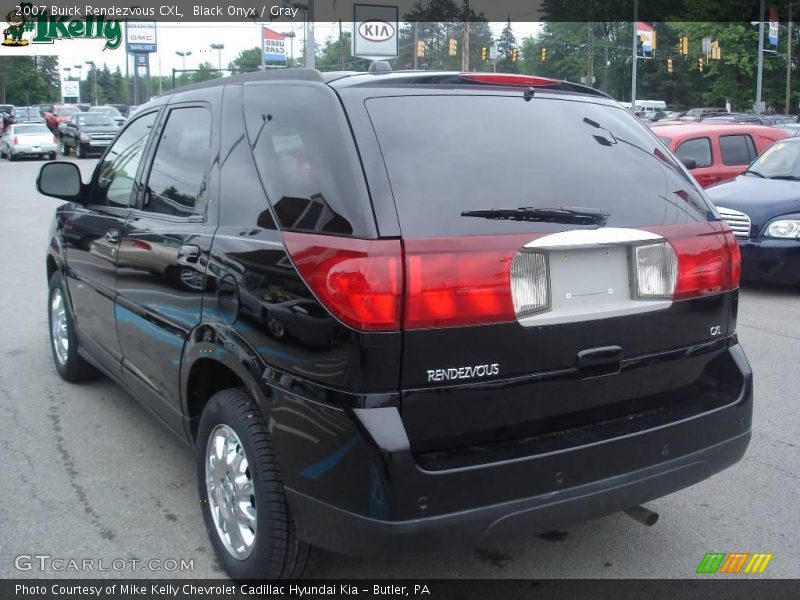 Black Onyx / Gray 2007 Buick Rendezvous CXL