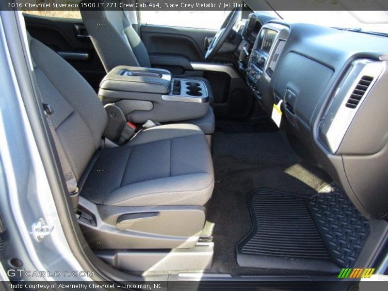 Slate Grey Metallic / Jet Black 2016 Chevrolet Silverado 1500 LT Z71 Crew Cab 4x4
