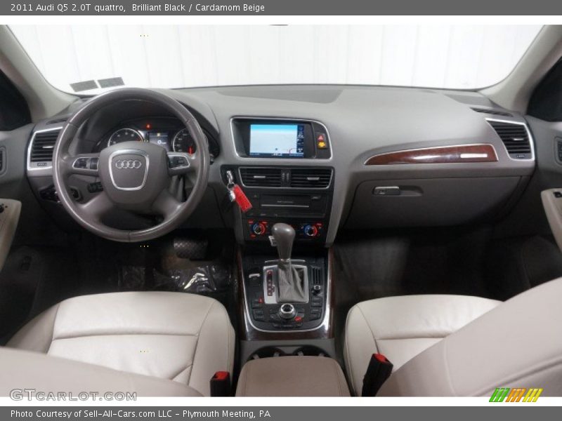 Brilliant Black / Cardamom Beige 2011 Audi Q5 2.0T quattro