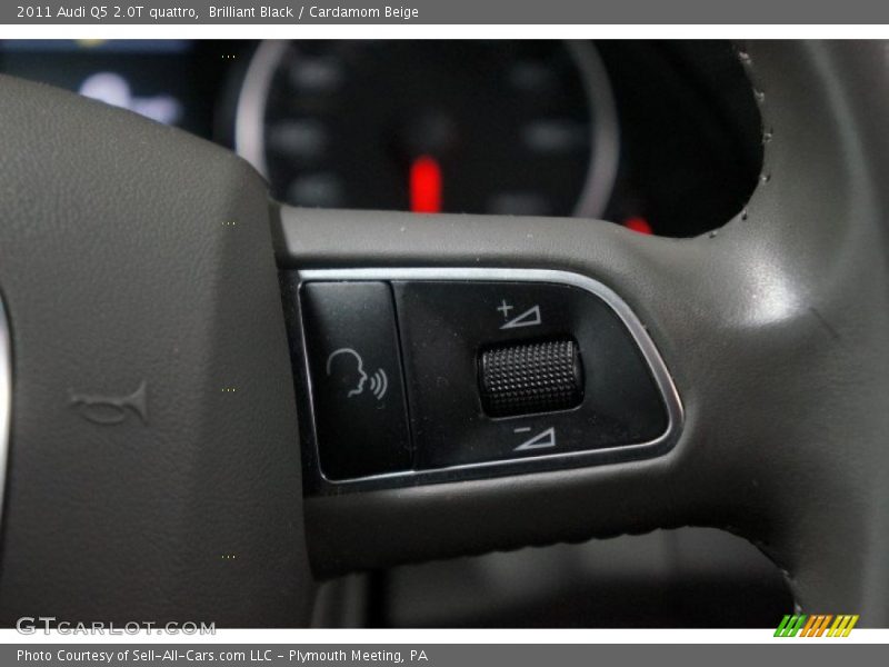 Brilliant Black / Cardamom Beige 2011 Audi Q5 2.0T quattro