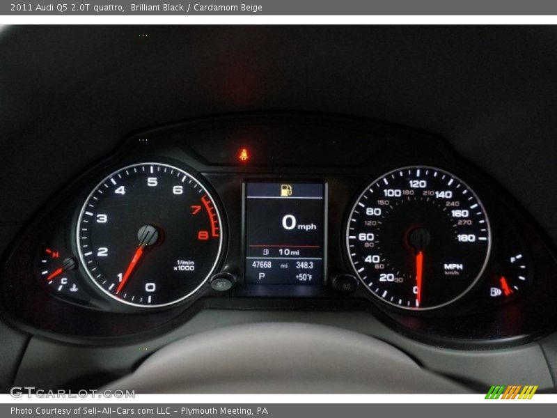 Brilliant Black / Cardamom Beige 2011 Audi Q5 2.0T quattro