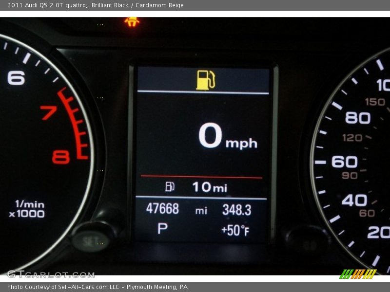 Brilliant Black / Cardamom Beige 2011 Audi Q5 2.0T quattro