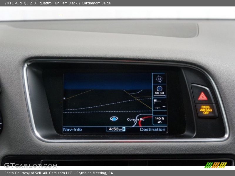 Brilliant Black / Cardamom Beige 2011 Audi Q5 2.0T quattro