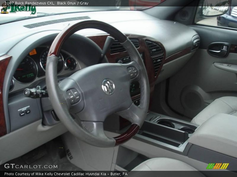 Black Onyx / Gray 2007 Buick Rendezvous CXL