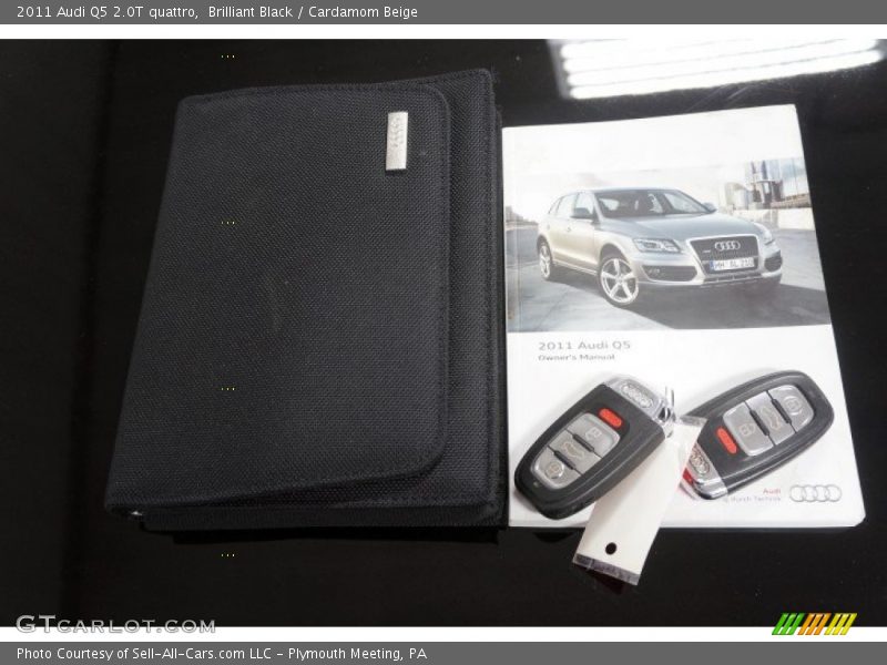 Brilliant Black / Cardamom Beige 2011 Audi Q5 2.0T quattro