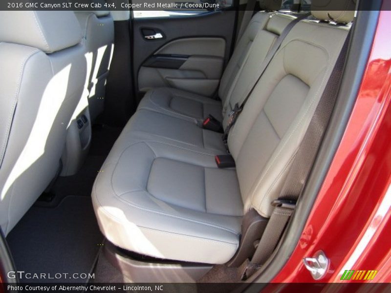 Copper Red Metallic / Cocoa/Dune 2016 GMC Canyon SLT Crew Cab 4x4