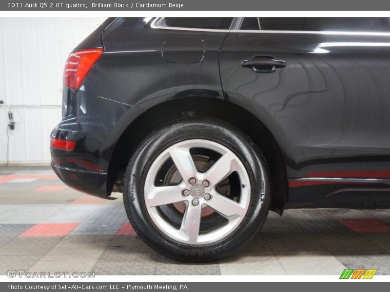 Brilliant Black / Cardamom Beige 2011 Audi Q5 2.0T quattro