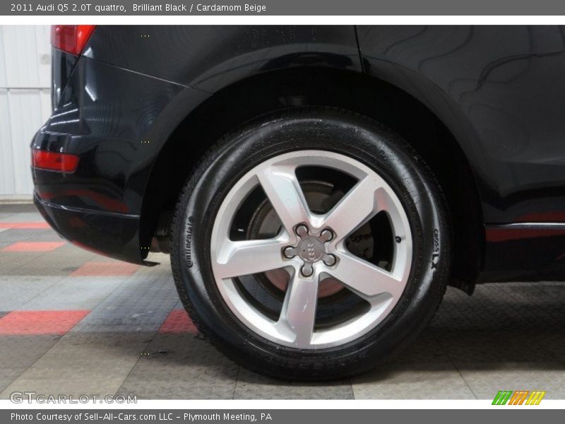 Brilliant Black / Cardamom Beige 2011 Audi Q5 2.0T quattro