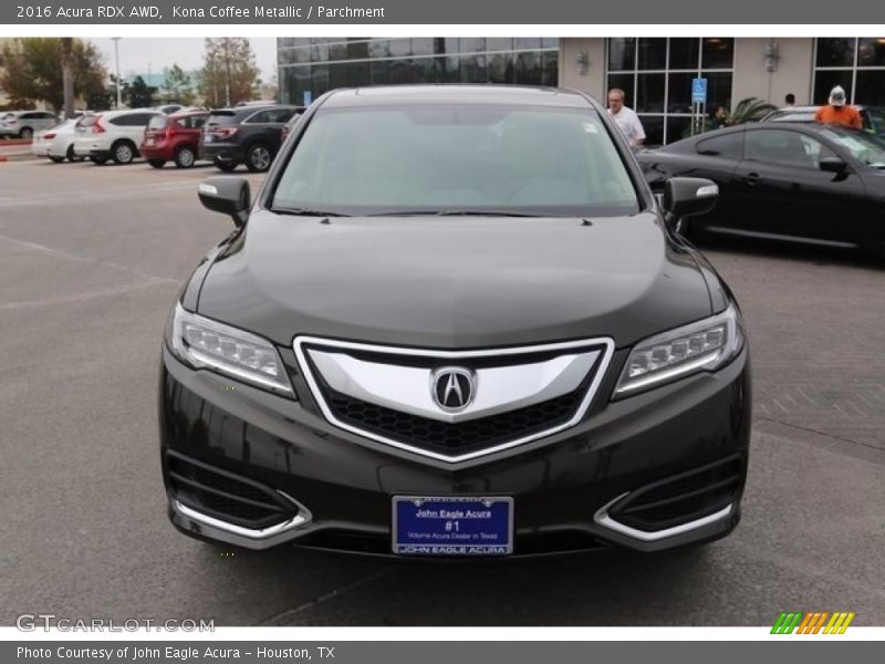 Kona Coffee Metallic / Parchment 2016 Acura RDX AWD