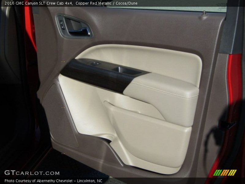 Copper Red Metallic / Cocoa/Dune 2016 GMC Canyon SLT Crew Cab 4x4