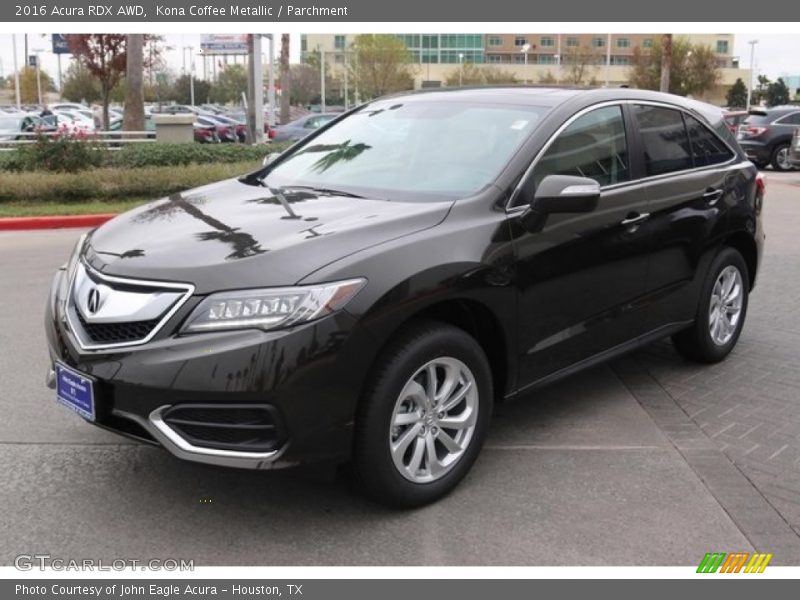 Kona Coffee Metallic / Parchment 2016 Acura RDX AWD