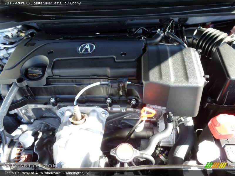 Slate Silver Metallic / Ebony 2016 Acura ILX