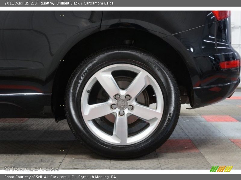 Brilliant Black / Cardamom Beige 2011 Audi Q5 2.0T quattro