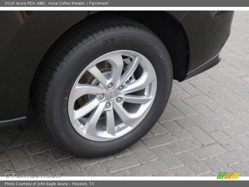 Kona Coffee Metallic / Parchment 2016 Acura RDX AWD