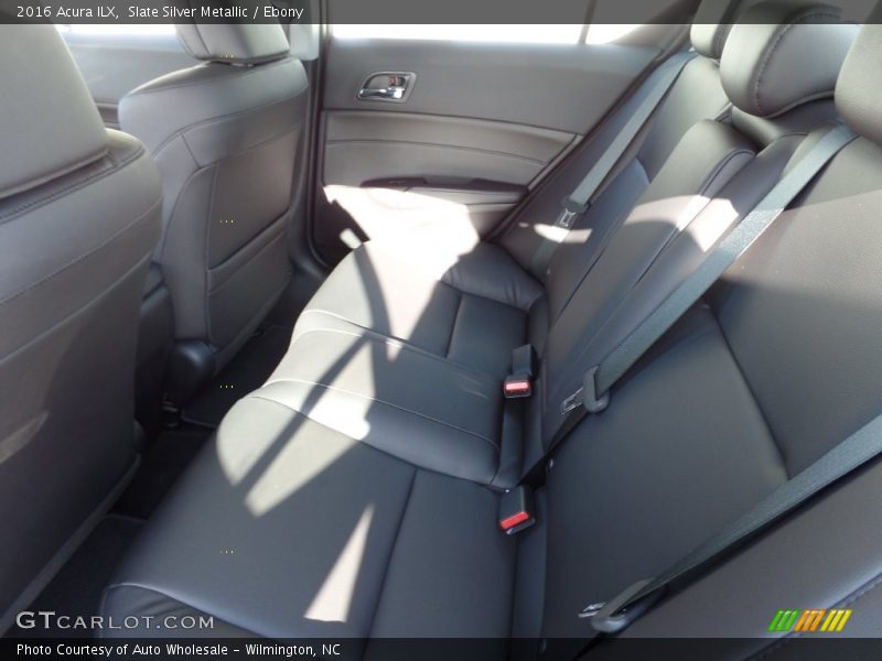 Slate Silver Metallic / Ebony 2016 Acura ILX