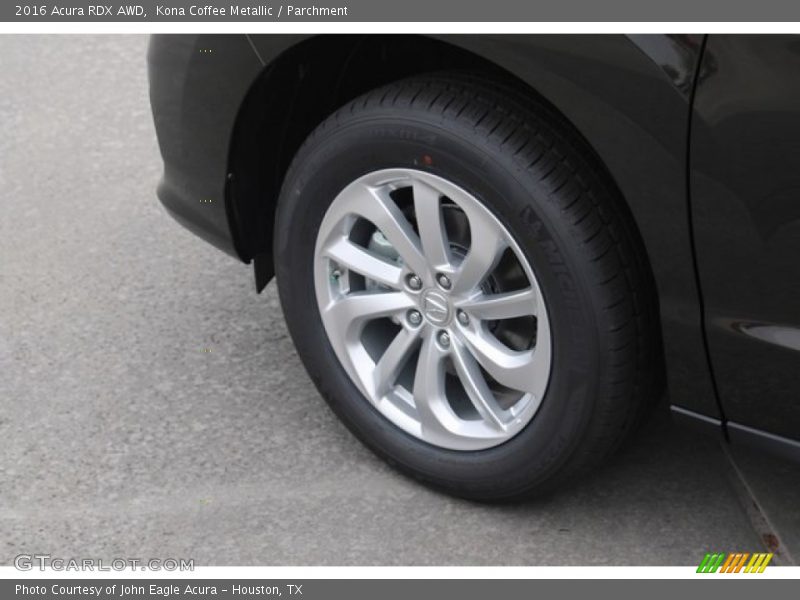 Kona Coffee Metallic / Parchment 2016 Acura RDX AWD