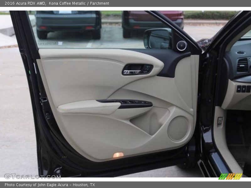 Kona Coffee Metallic / Parchment 2016 Acura RDX AWD