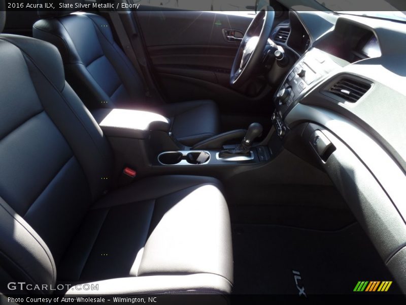 Slate Silver Metallic / Ebony 2016 Acura ILX