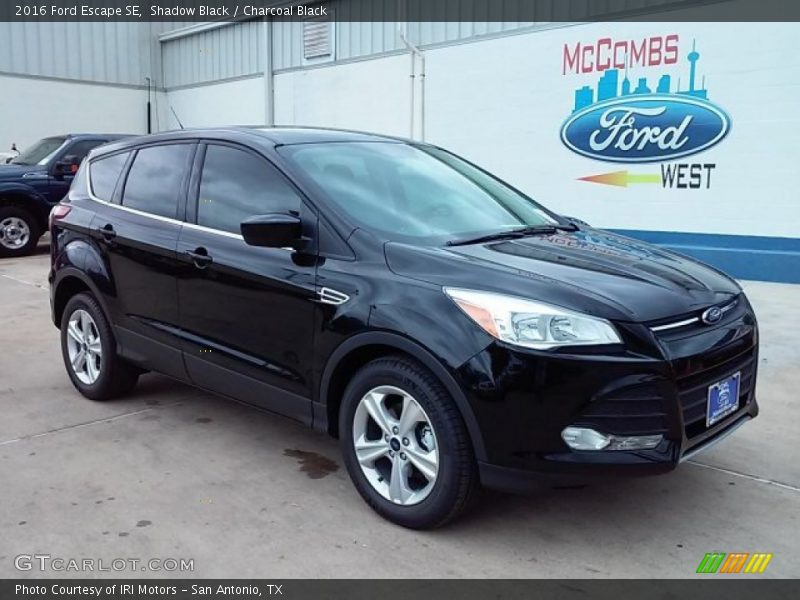 Shadow Black / Charcoal Black 2016 Ford Escape SE