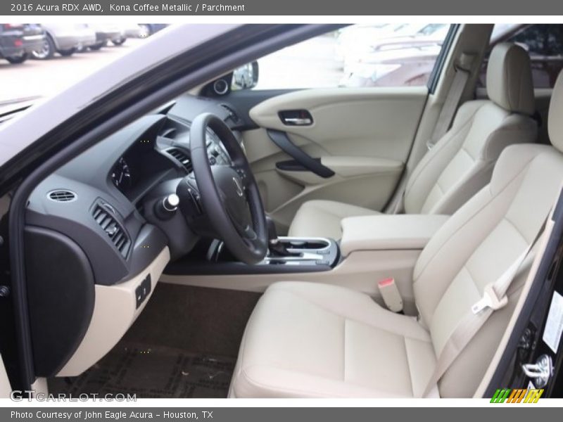 Kona Coffee Metallic / Parchment 2016 Acura RDX AWD